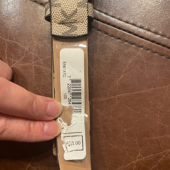 Tan/Brown Michael Kors Belt Bag/Fanny Pack - Picture 11 of 12